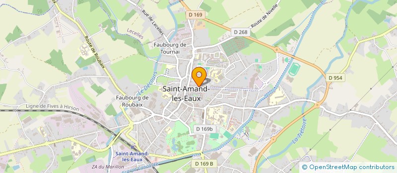 localisation de l'entreprise MM.CORP  SAINT-AMAND-LES-EAUX