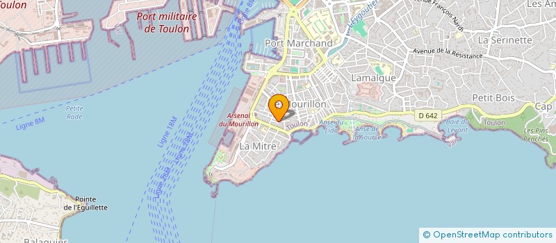 localisation de l'entreprise MM DEMENAGEMENTS à TOULON