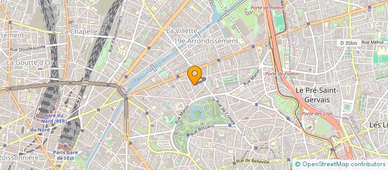 localisation de l'entreprise MM DENIME PATRICE LEPINOIS ALAIN à PARIS