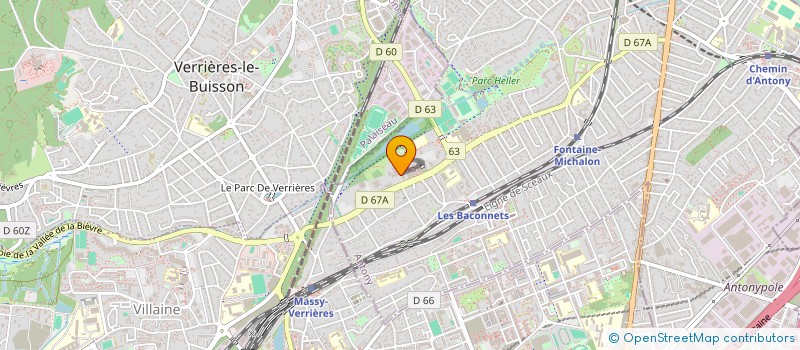 localisation de l'entreprise MM DRIVER à ANTONY