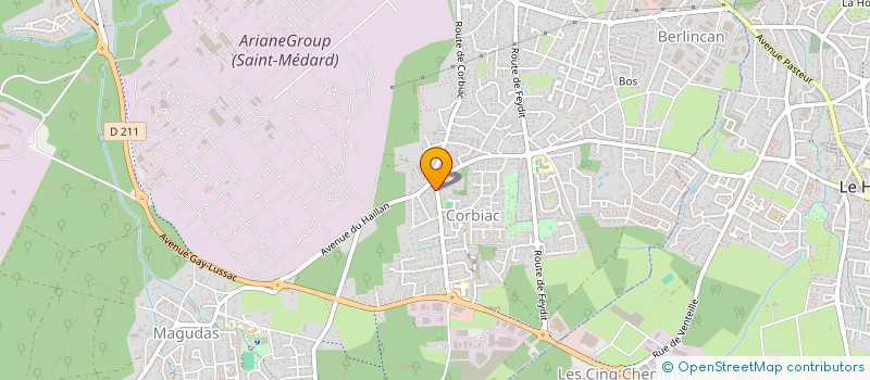 localisation de l'entreprise MM DU PIAN  SAINT-MEDARD-EN-JALLES