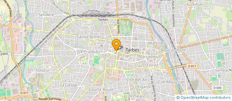 localisation de l'entreprise MM EVIDENCE IMMO  TARBES