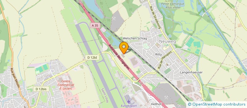 localisation de l'entreprise MM FINANCES  SAINT-LOUIS