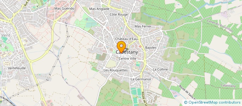 localisation de l'entreprise MM FIT à CABESTANY