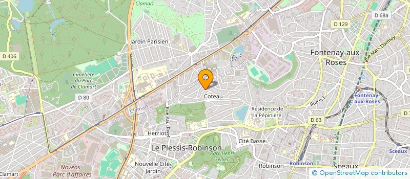 localisation de l'entreprise MM HOLDING à LE PLESSIS-ROBINSON