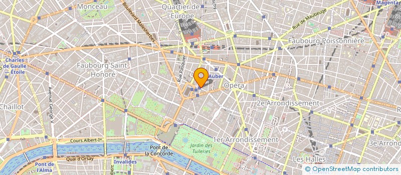 localisation de l'entreprise MM HOLDING  PARIS