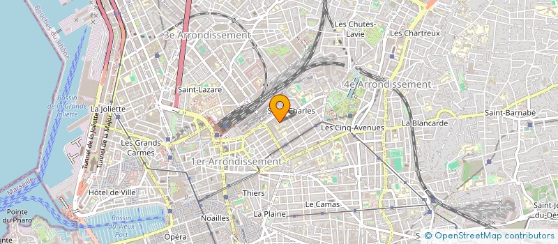 localisation de l'entreprise MM HOLDING à MARSEILLE