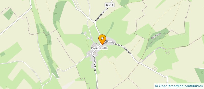 localisation de l'entreprise MM IMMO  PREUSEVILLE