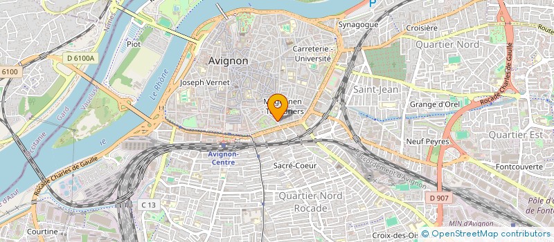 localisation de l'entreprise MM INTERNATIONAL  AVIGNON