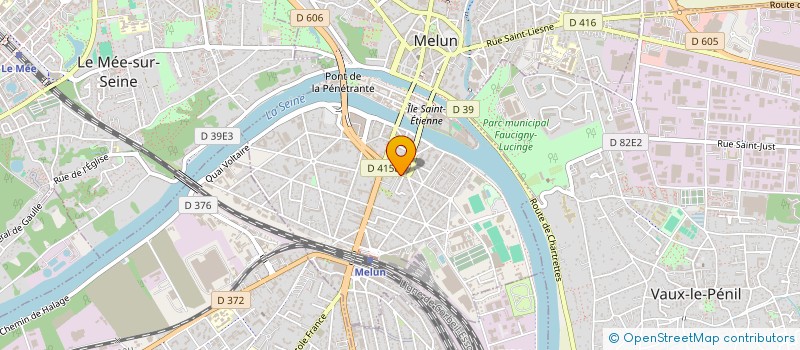 localisation de l'entreprise MM INVEST  MELUN
