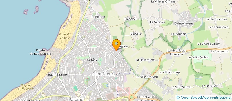 localisation de l'entreprise MM INVEST à SAINT-MALO