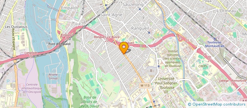localisation de l'entreprise MM INVESTISSEMENT à TOULOUSE