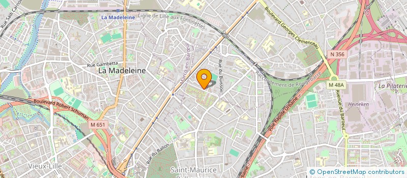 localisation de l'entreprise MM LEGAL  LILLE