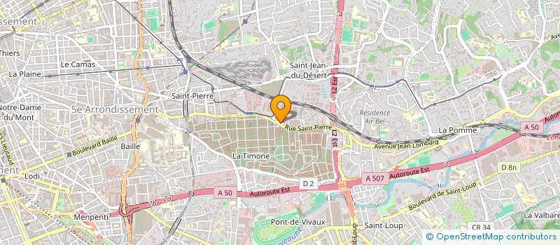 localisation de l'entreprise MM LITERIE à MARSEILLE