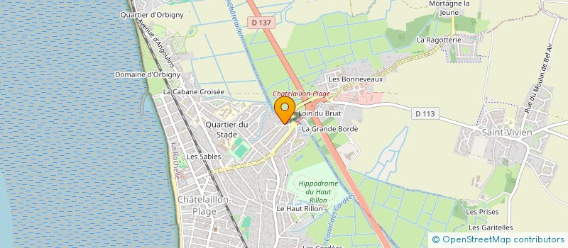 localisation de l'entreprise MM LM à CHATELAILLON-PLAGE