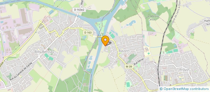 localisation de l'entreprise MM.MJ  BAUVIN