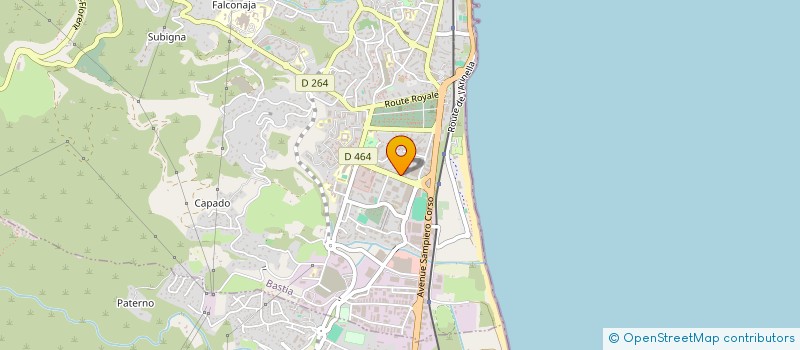 localisation de l'entreprise MM MOURHAT à BASTIA