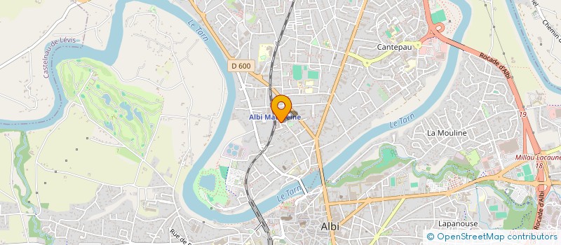 localisation de l'entreprise MM-NAPOLITHEIN à ALBI
