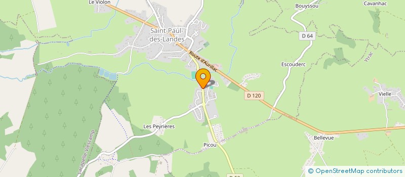 localisation de l'entreprise MM PATRIMOINE à SAINT-PAUL-DES-LANDES