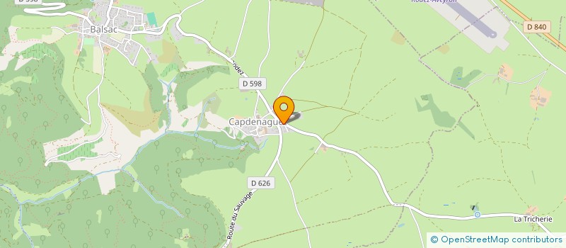 localisation de l'entreprise MM PHARMA CONSEILS  DRUELLE BALSAC