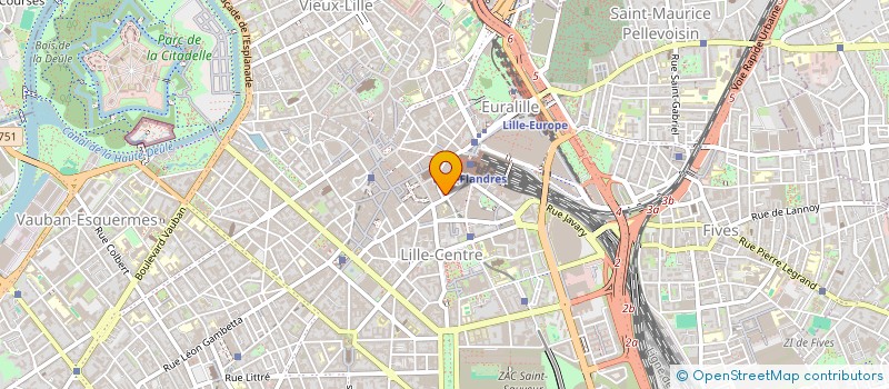 localisation de l'entreprise MM PHONE à LILLE