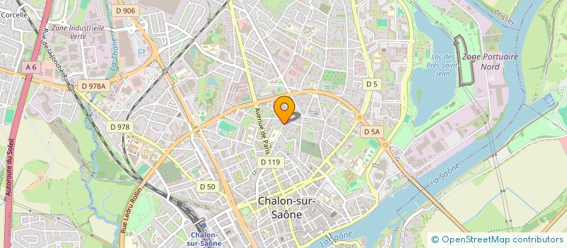 localisation de l'entreprise MM PRESTIGE CONCIERGERIE  CHALON-SUR-SAONE