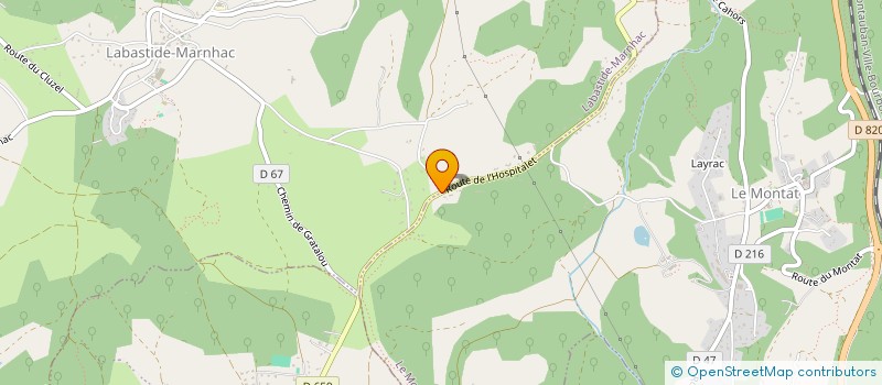 localisation de l'entreprise MM PRO  LE MONTAT