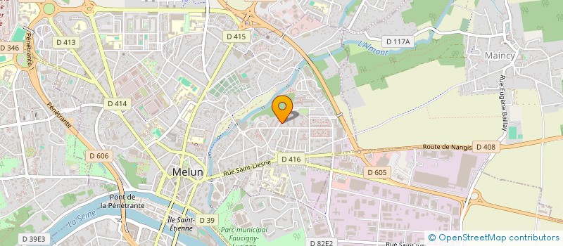 localisation de l'entreprise MM PROD EDITIONS à MELUN