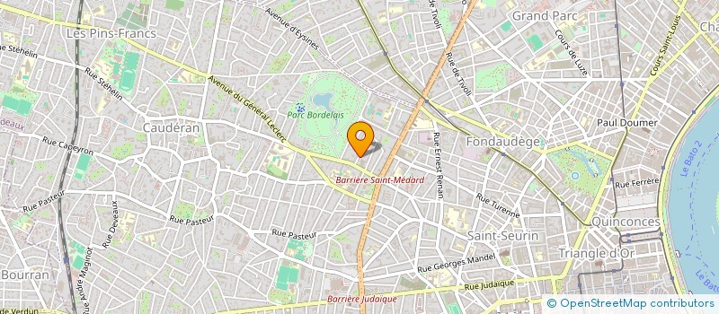 localisation de l'entreprise MM REAL ESTATE  BORDEAUX