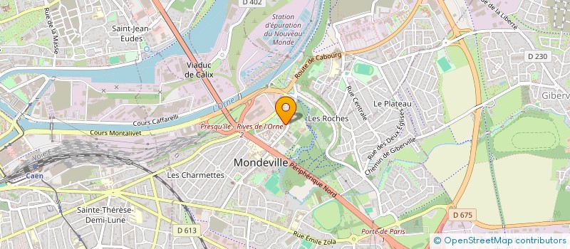localisation de l'entreprise MM'S à MONDEVILLE
