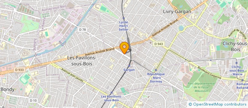 localisation de l'entreprise MM SERVICES à LES PAVILLONS-SOUS-BOIS