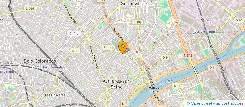 localisation de l'entreprise MM SPORT à ASNIERES-SUR-SEINE
