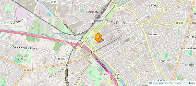 localisation de l'entreprise MM SUITES  REIMS