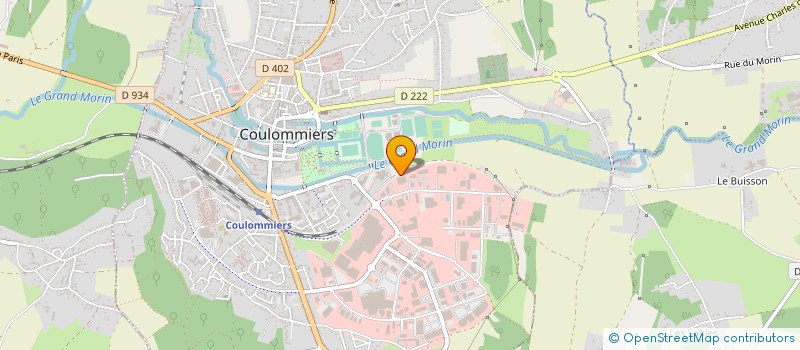 localisation de l'entreprise MM TABLEAUTIER à COULOMMIERS