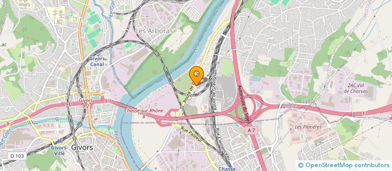 localisation de l'entreprise MM TECHNOLOGIES  SEREZIN-DU-RHONE