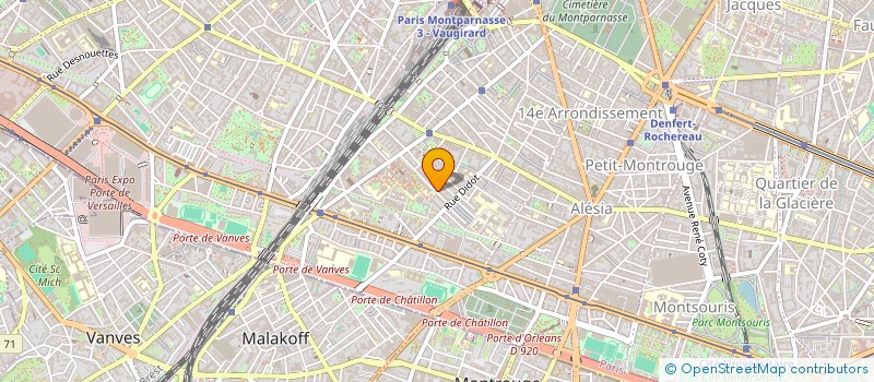 localisation de l'entreprise MM TEK  PARIS