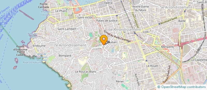 localisation de l'entreprise MM TWO à MARSEILLE