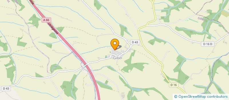 localisation de l'entreprise MM11 GROUP  GIBEL