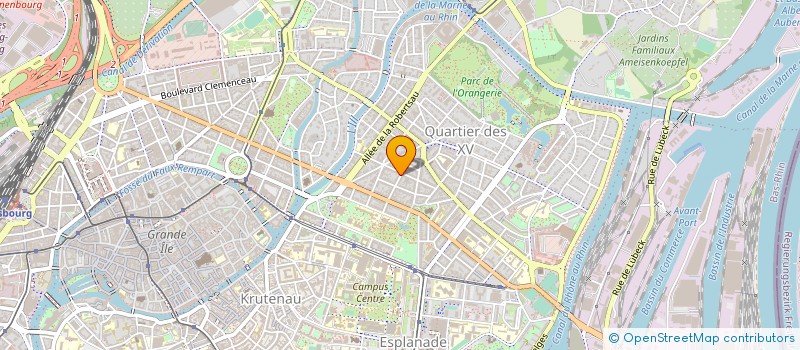 localisation de l'entreprise MM2 à STRASBOURG