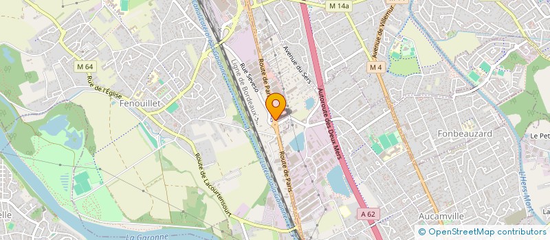 localisation de l'entreprise MM31  FENOUILLET