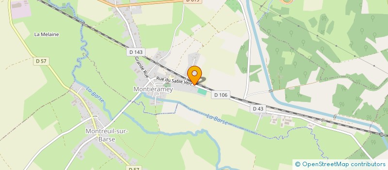 localisation de l'entreprise MM33  MONTIERAMEY