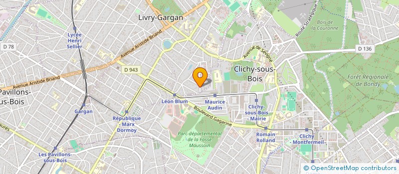 localisation de l'entreprise MMA BAT à LIVRY-GARGAN
