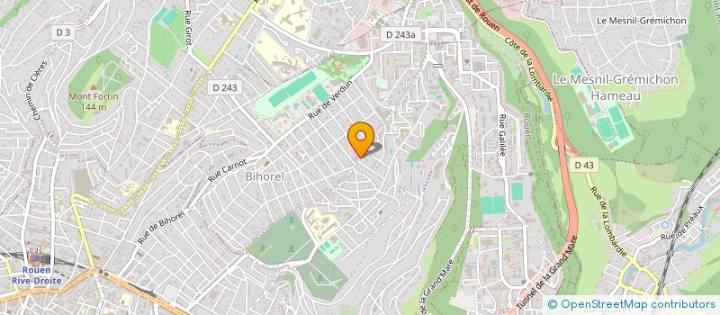 localisation de l'entreprise MMA CASBAH FIGHT à ROUEN