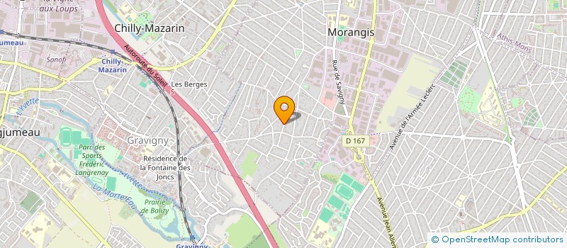 localisation de l'entreprise MMA CYBER  MORANGIS