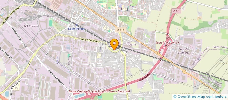 localisation de l'entreprise MMA GROUPE  MIONS