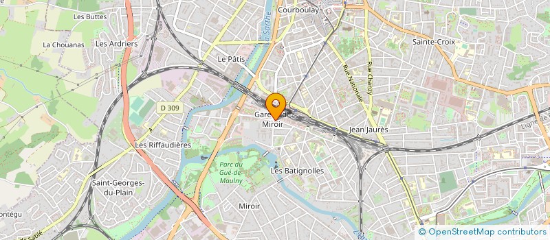 localisation de l'entreprise MMA IARD ASSURANCES MUTUELLES  LE MANS