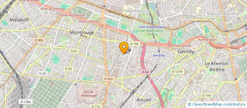 localisation de l'entreprise MMA TRANSPORT à GENTILLY