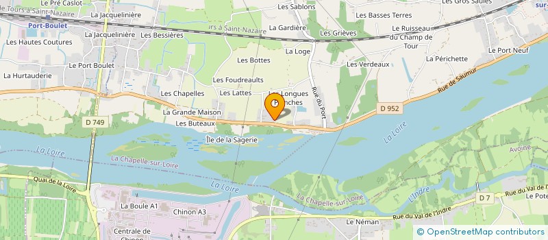 localisation de l'entreprise MMACC IMMO  LA CHAPELLE-SUR-LOIRE