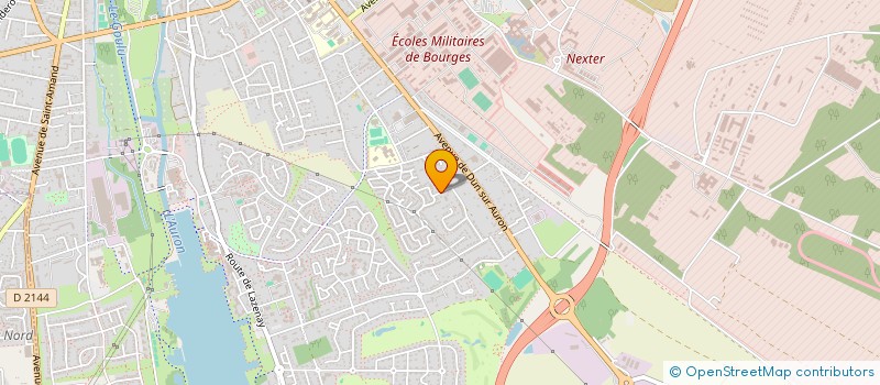 localisation de l'entreprise MMAD  BOURGES