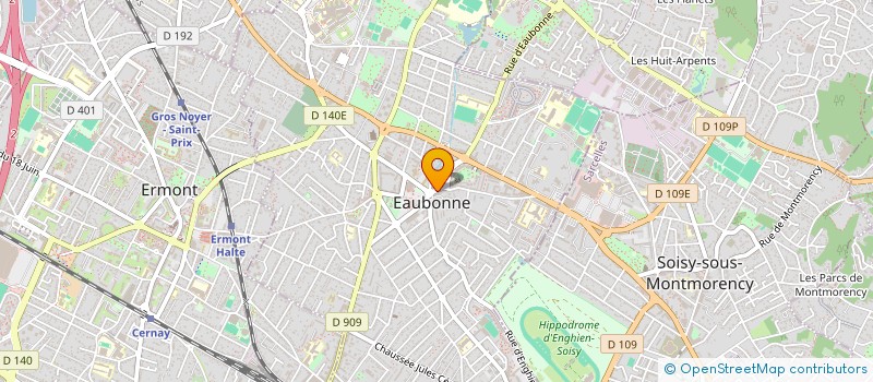 localisation de l'entreprise MMAG COIFFURE à EAUBONNE